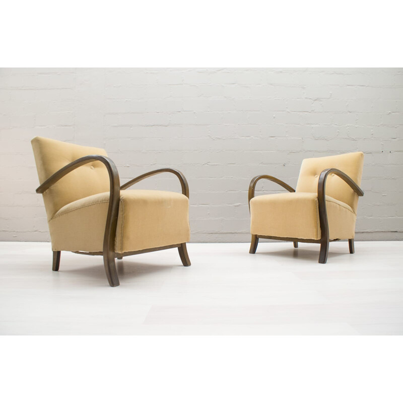 Pair of Vintage Danish Armchairs - 1940s