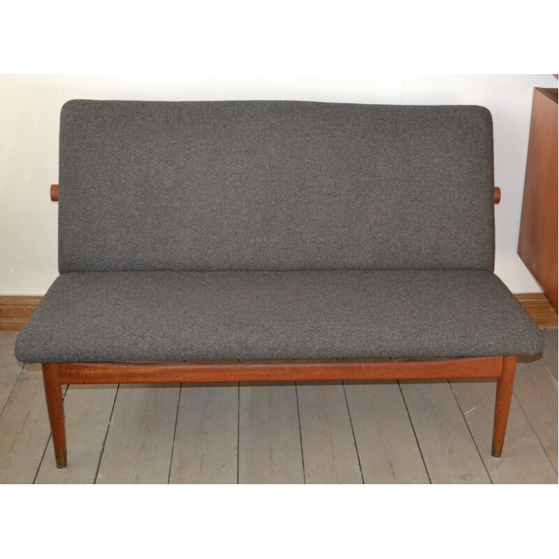 Vintage pair of 2 sofas Model 137 by Finn Juhl for France & Søn - 1950s