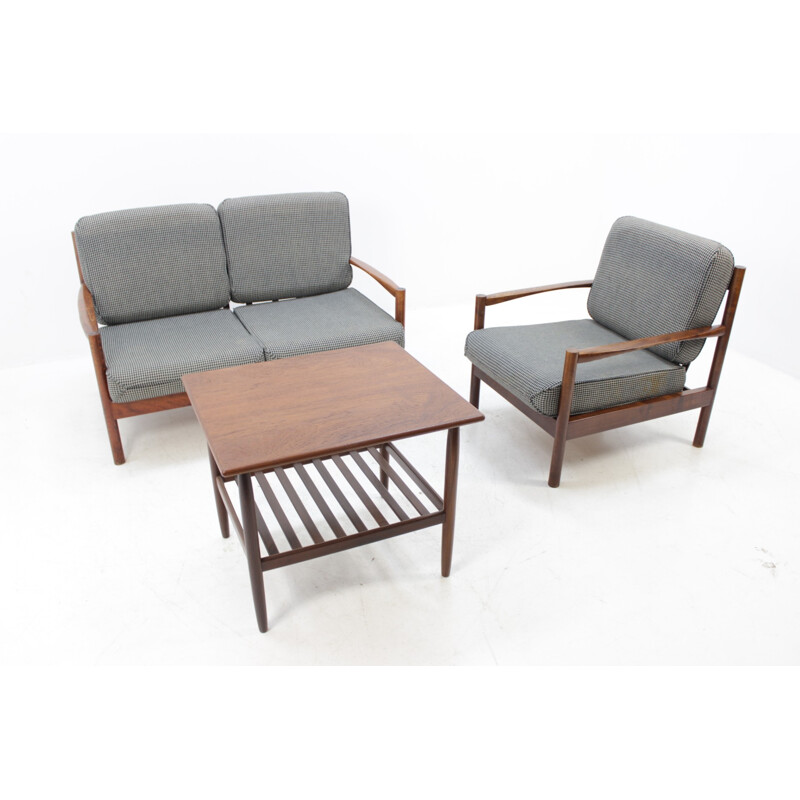 Vintage Scandinavian living room set - 1970s