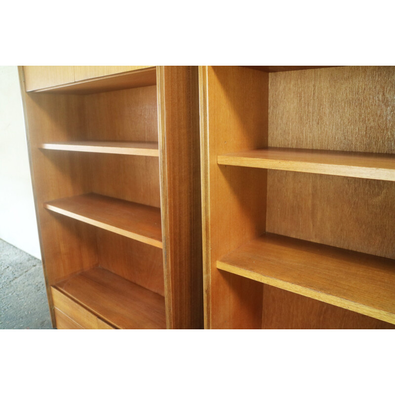 Vintage pair of bookshelves units by G-Plan - 1970s