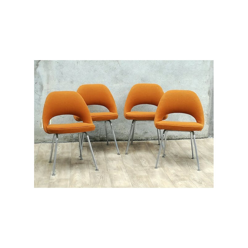 Suite of 4 conference chairs by Eero Saarineen for Knoll - 1960