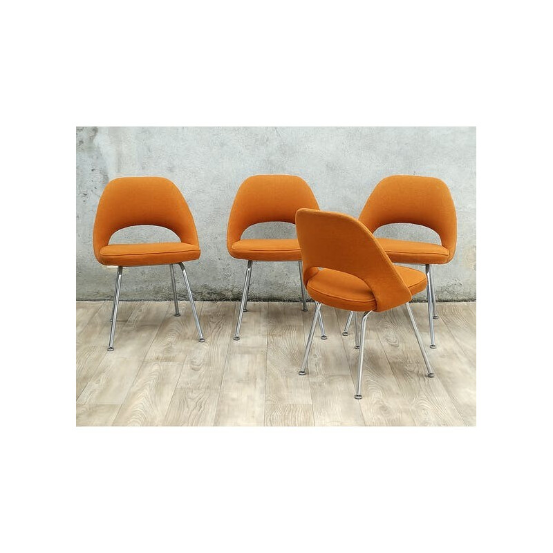 Suite of 4 conference chairs by Eero Saarineen for Knoll - 1960