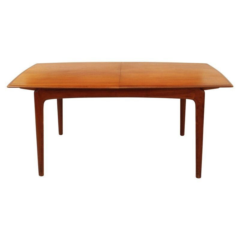 Vintage dining table in teak by Arne Homvand Olsen - 1950s