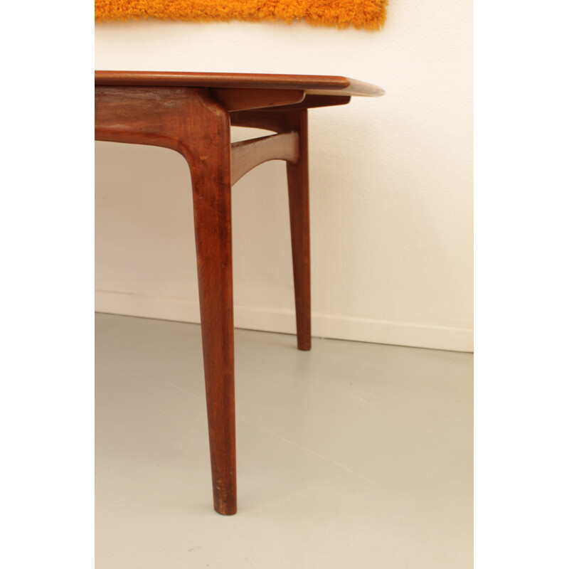 Vintage dining table in teak by Arne Homvand Olsen - 1950s