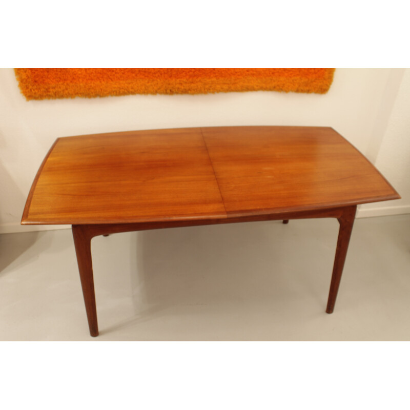 Vintage dining table in teak by Arne Homvand Olsen - 1950s