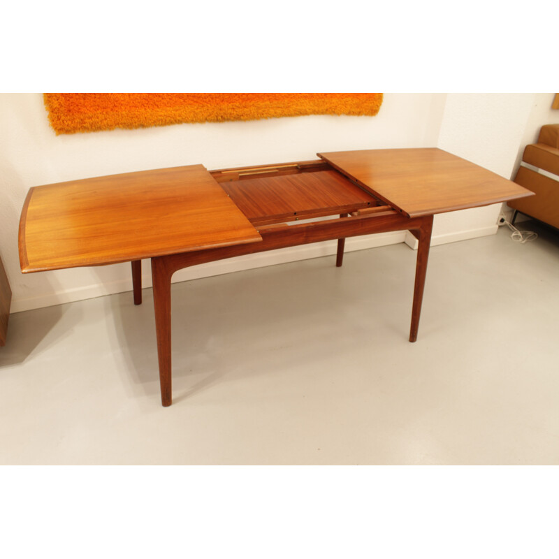 Vintage dining table in teak by Arne Homvand Olsen - 1950s