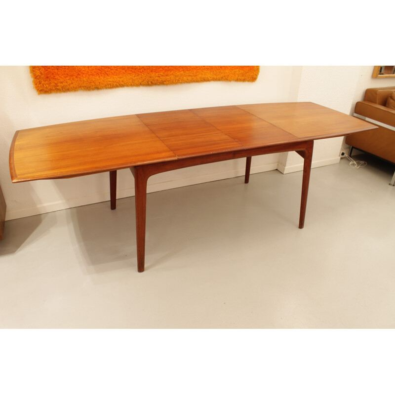 Vintage dining table in teak by Arne Homvand Olsen - 1950s