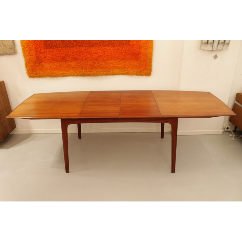 Vintage dining table in teak by Arne Homvand Olsen - 1950s