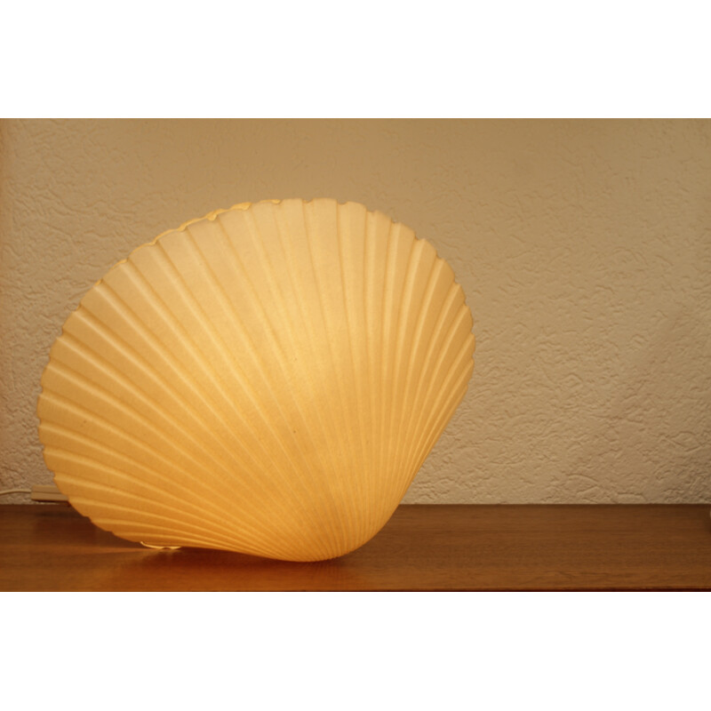 Vintage "Shell" lamp by André Cazenave - 1970s