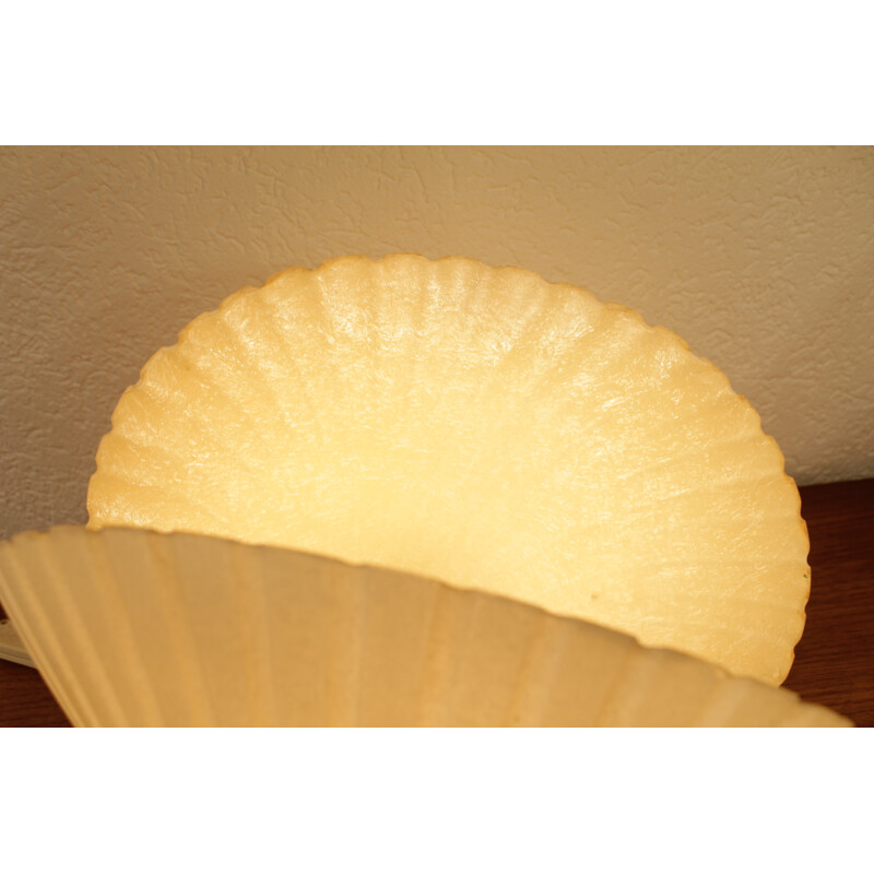 Vintage "Shell" lamp by André Cazenave - 1970s