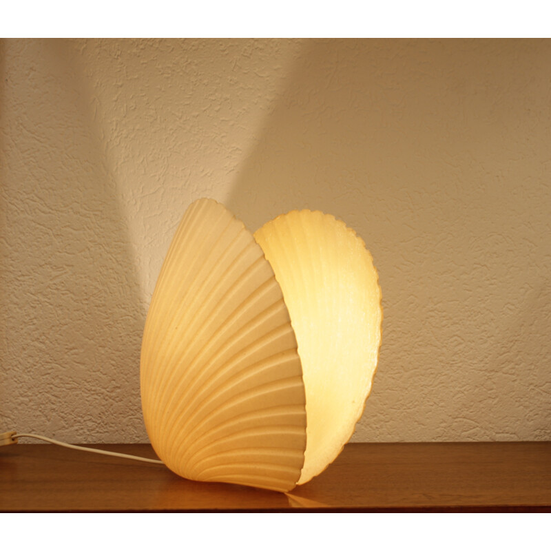 Vintage "Shell" lamp by André Cazenave - 1970s