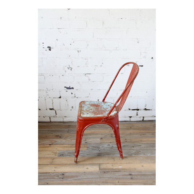 Vintage french Tolix type A chair - 1930s