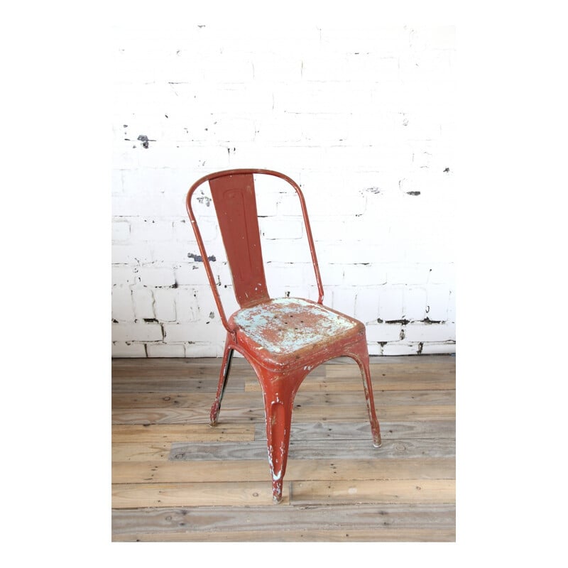 Vintage french Tolix type A chair - 1930s