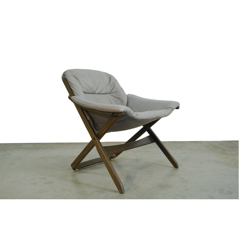Vintage Swedish armchair by Göte Möbel - 1980s