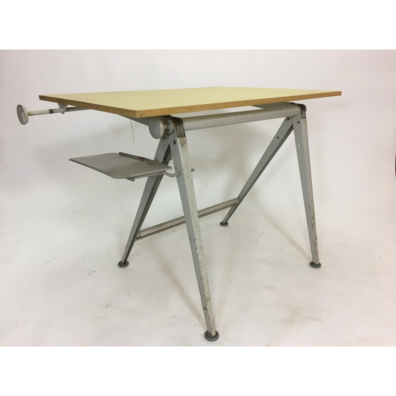 Vintage Reply Drafting Table by Wim Rietveld & Friso Kramer for Ahrend De Cirkel - 1950s