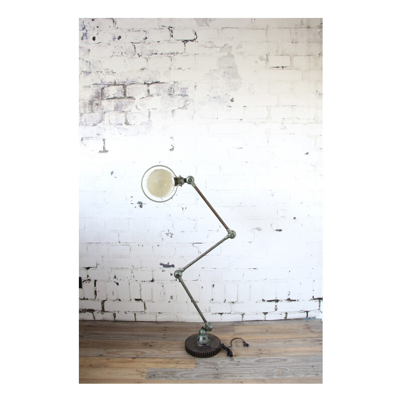 Vintage 3 arms lamp by Jean-Louis Domecq for Jieldé - 1950s