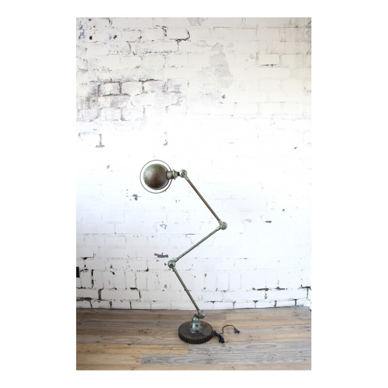 Vintage 3 arms lamp by Jean-Louis Domecq for Jieldé - 1950s