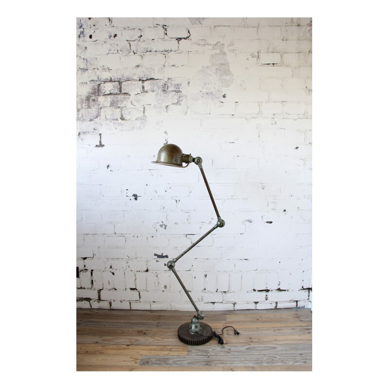 Vintage 3 arms lamp by Jean-Louis Domecq for Jieldé - 1950s