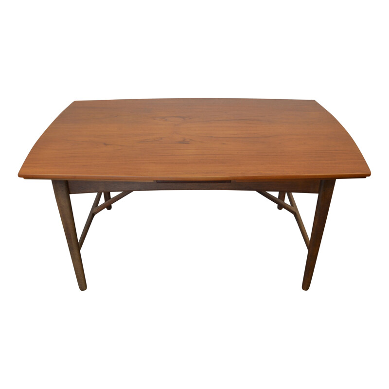 Vintage dining table in teak by Svend Aage Madsen for K. Knudsen - 1950s