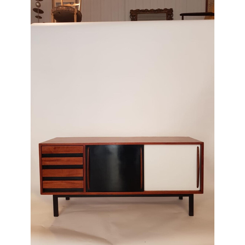 Vintage Cansado sideboard by Charlotte Perriand - 1950s