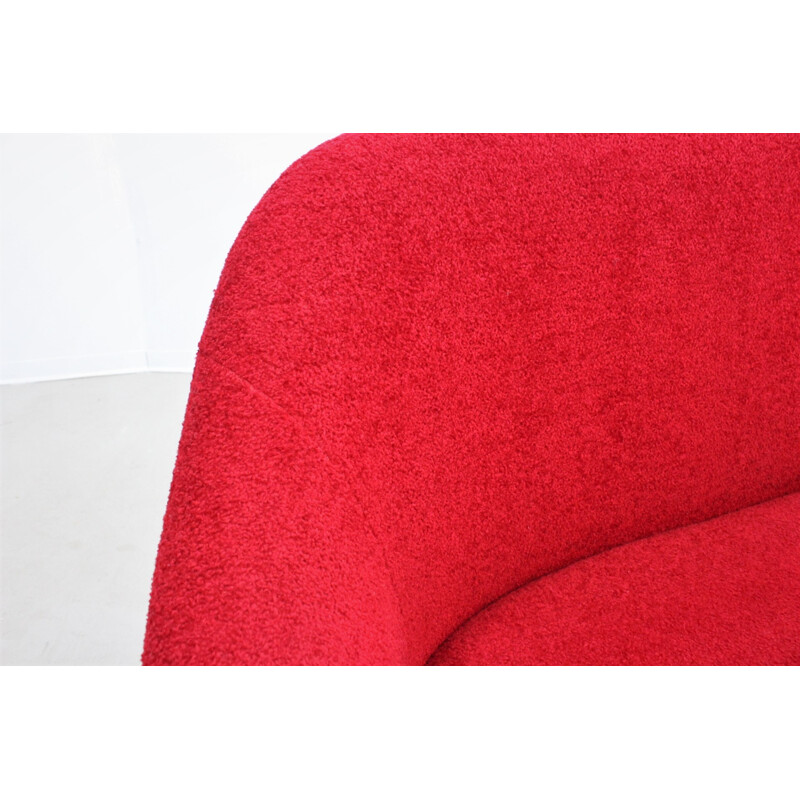 Vintage red "Orestto" red sofa - 1950s