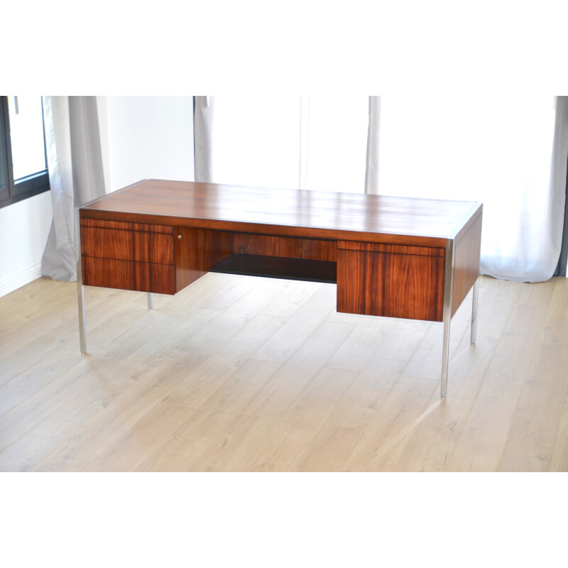 Vintage desk in wood by Richard Schultz for Knoll International - 1960s