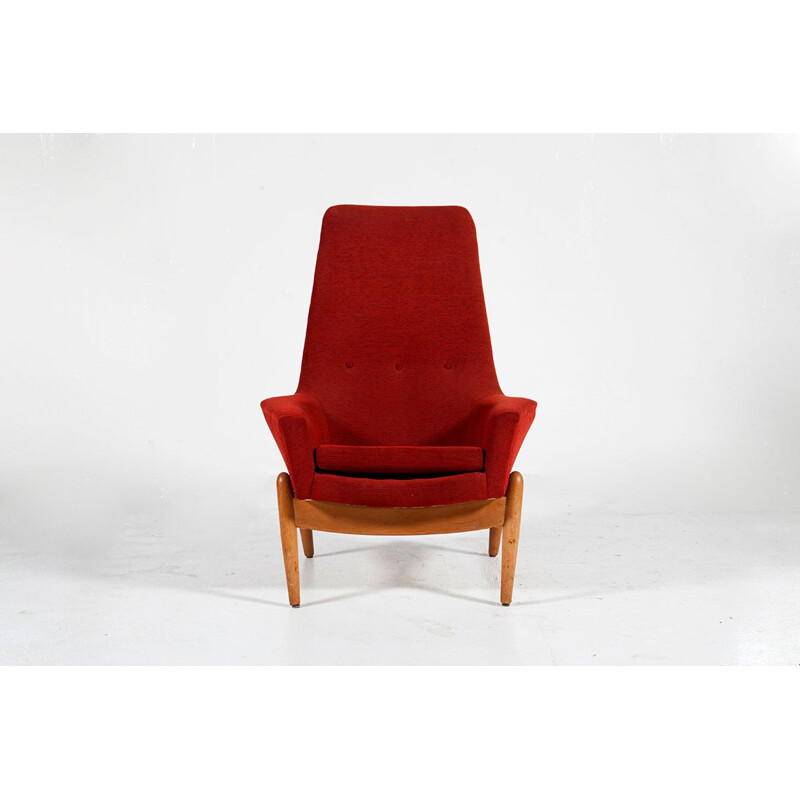 Teak Vintage Lounge Chair by Ib Kofod-Larsen for Bovenkamp - 1960s