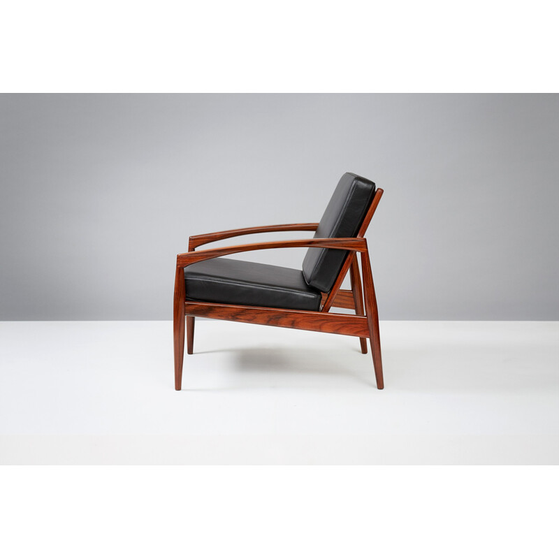 Vintage Paper Knife Armchair in Rosewood by Kai Kristiansen - 1950s