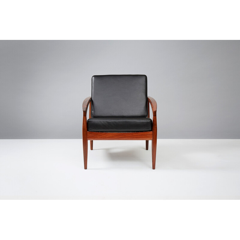 Vintage Paper Knife Armchair in Rosewood by Kai Kristiansen - 1950s