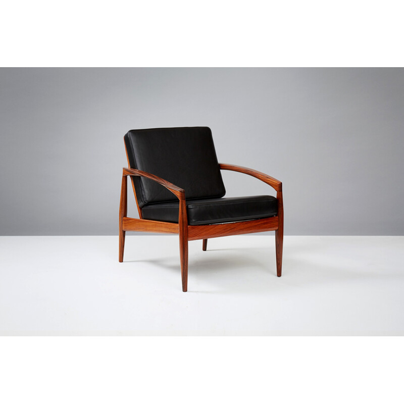 Vintage Paper Knife Armchair in Rosewood by Kai Kristiansen - 1950s