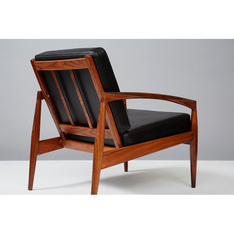 Vintage Paper Knife Armchair in Rosewood by Kai Kristiansen - 1950s