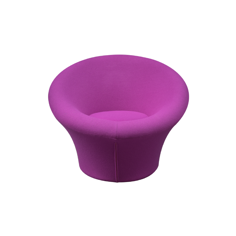 Vintage Armchair "Mushroom" and ottoman by Pierre Paulin - 1970s