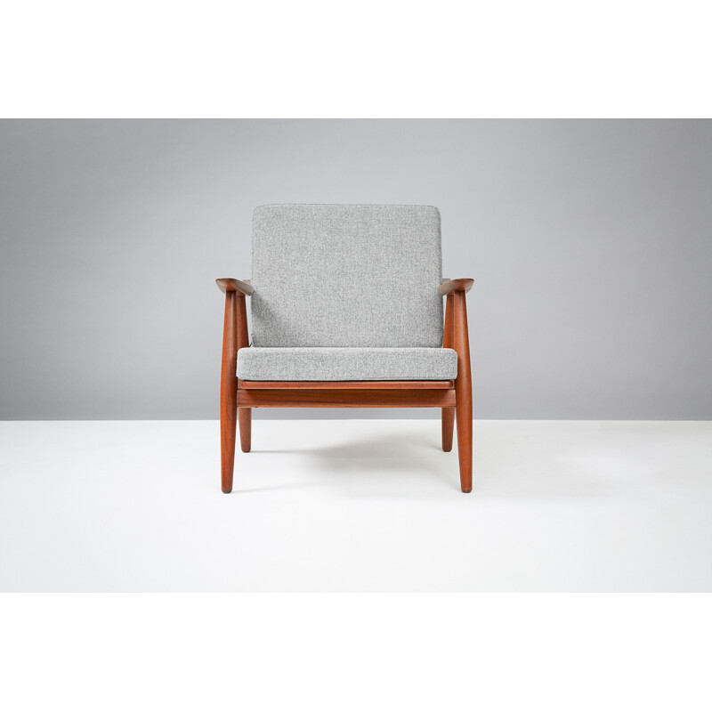 Set of 2 Armchairs in Teak by Hans Wegner GE-270 - 1950s