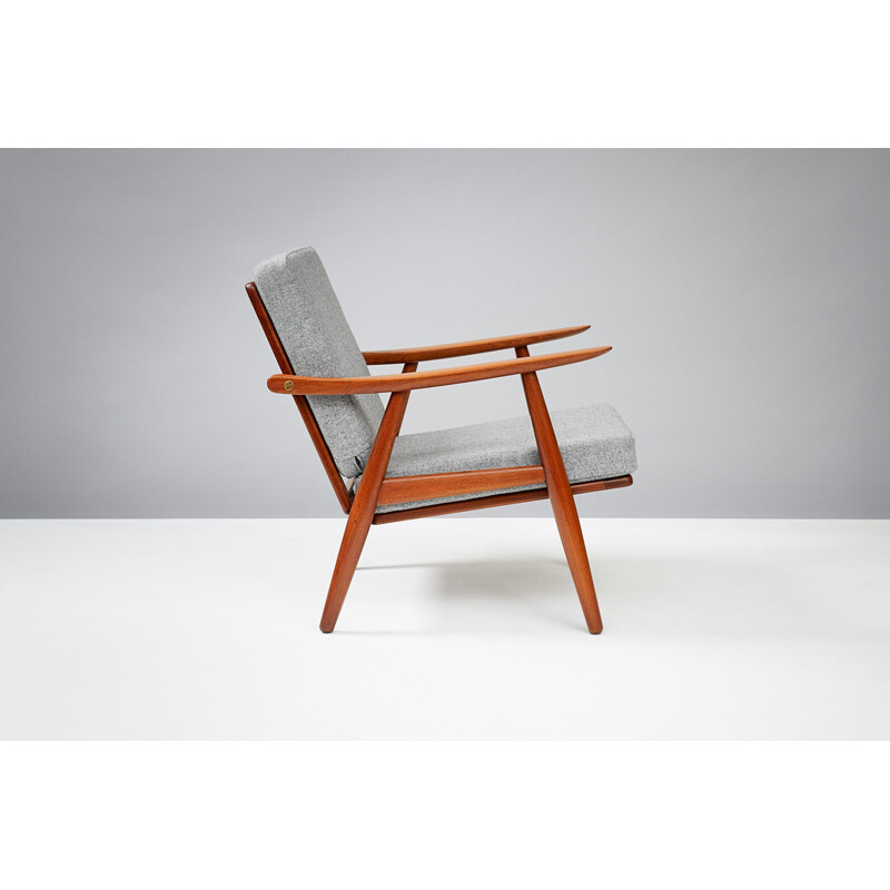 Set of 2 Armchairs in Teak by Hans Wegner GE-270 - 1950s