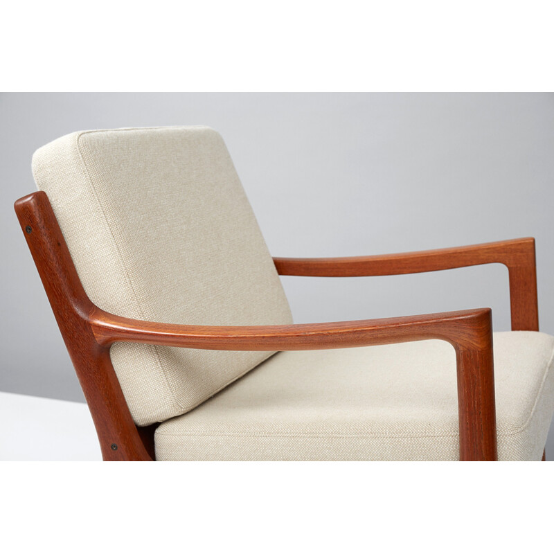 Vintage "Senator" armchair in teak by Ole Wanscher - 1960s