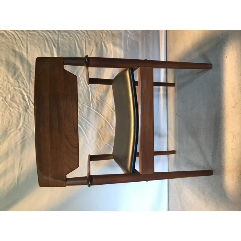 Vintage PJ-42 chair in teak by Grete Jalk - 1960s