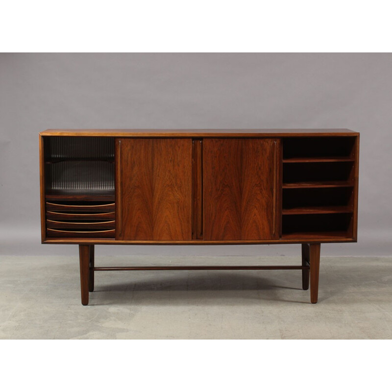 Scandinavian sideboard in rosewood veneer - 1960s