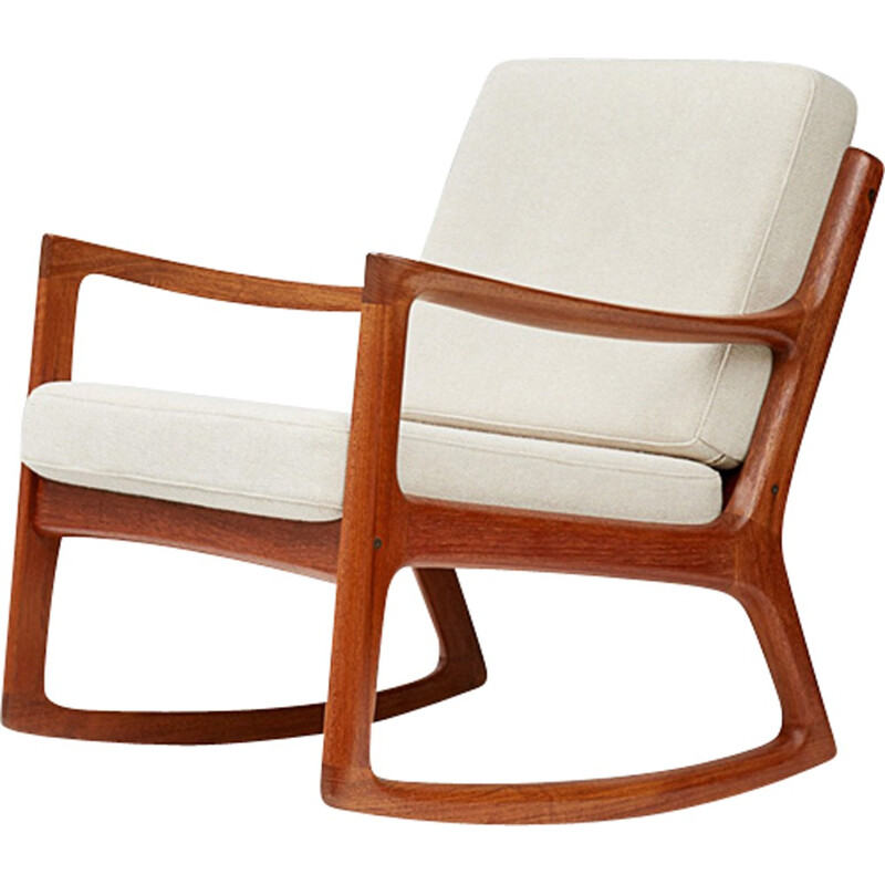 Fauteuil "Sénateur" vintage en teck par Ole Wanscher - 1960