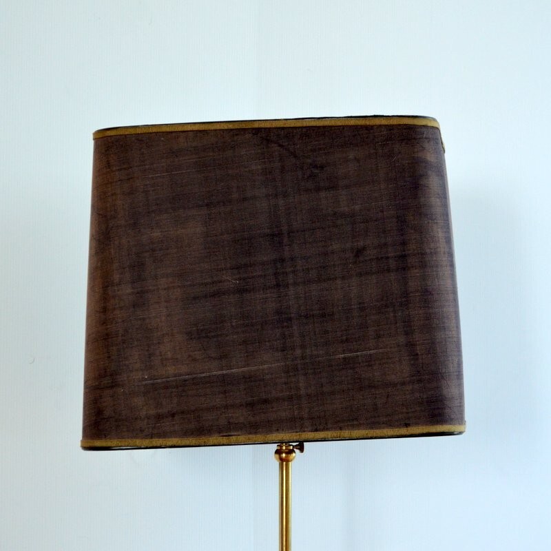Lampe de table vintage avec pied pivotant par Belgo Chrome - 1970