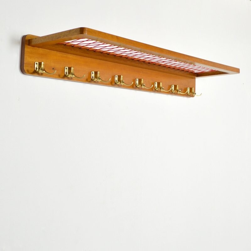 Cloakroom entrance vintage rack - 1950s