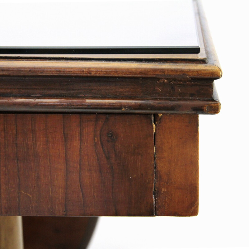 Italian wooden dining table - 1940s