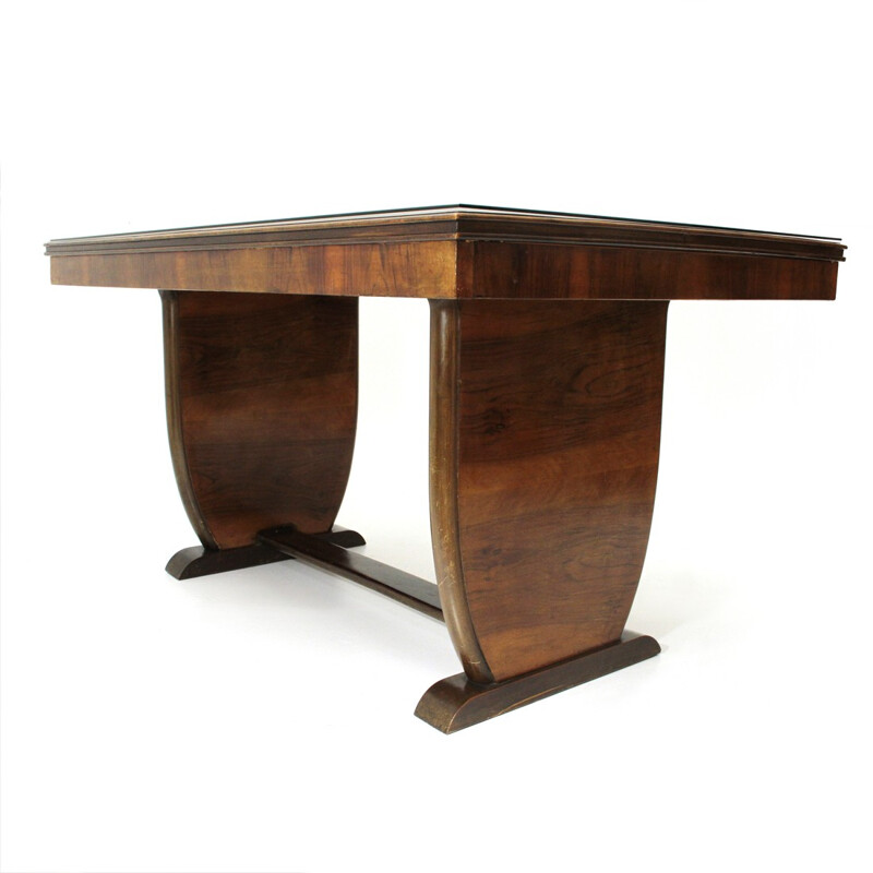 Italian wooden dining table - 1940s