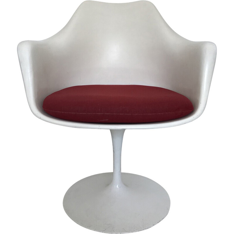 Vintage Tulip armchair by Eero Saarinen for Knoll International - 1960s
