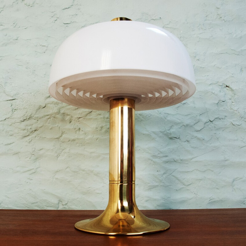 B205 lamp in brass and perpex, Hans Agne JAKOBSSON -1960s