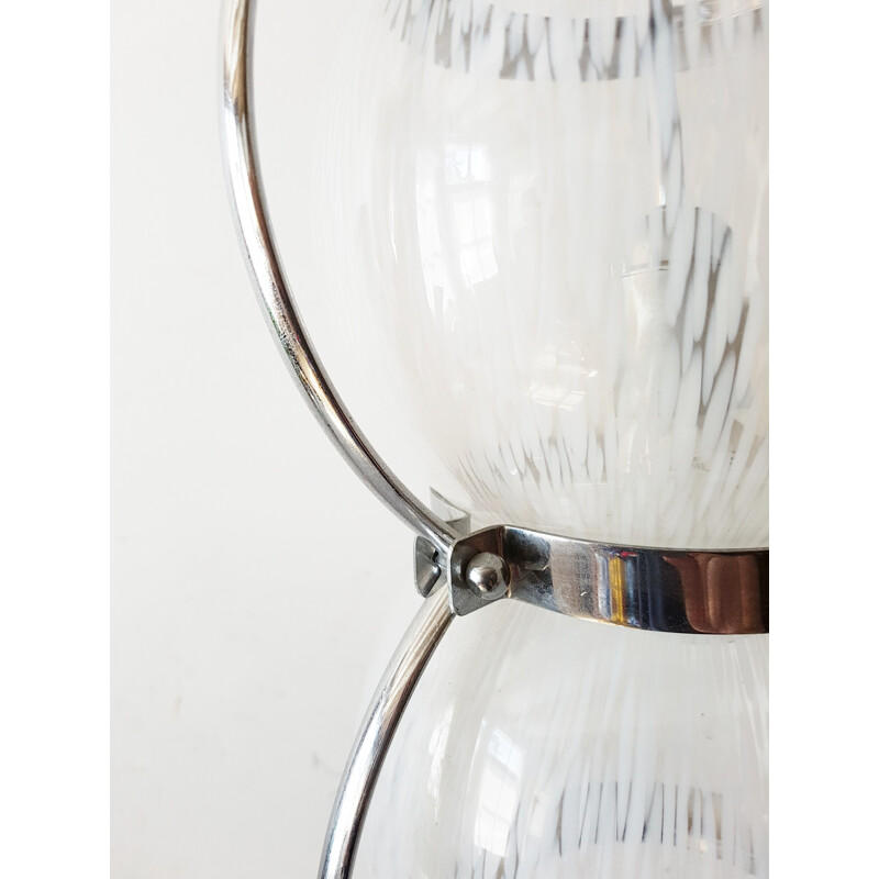 Vinatge italian chandelier in Murano glass - 1960s