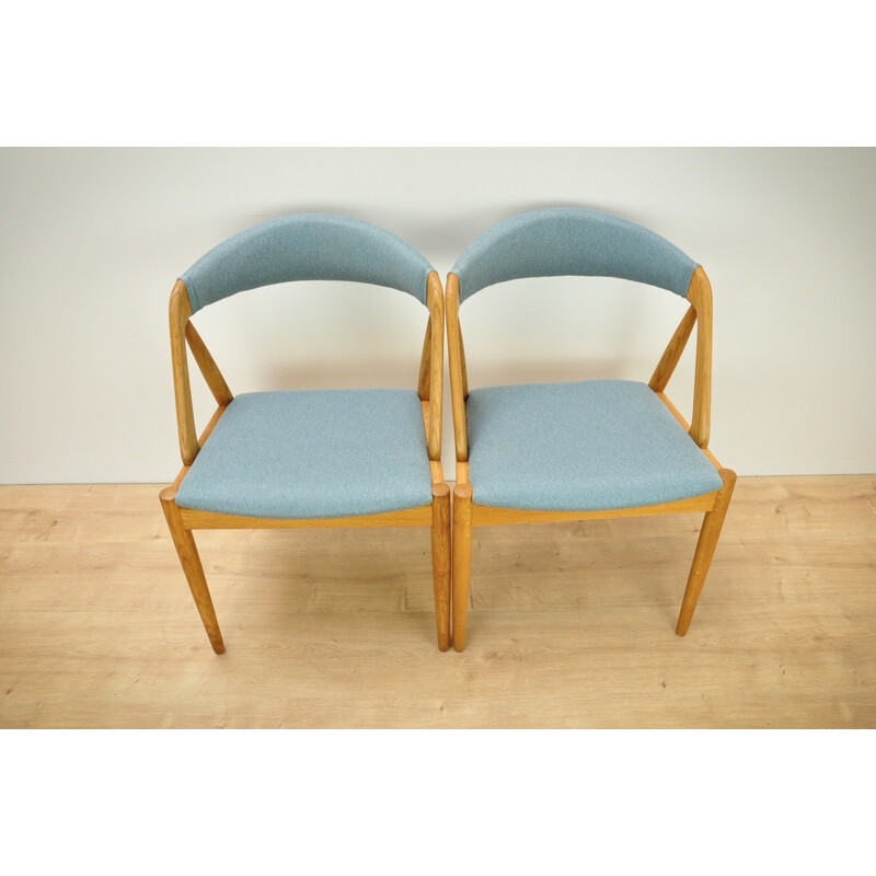 Set of 2 dining chairs by Kai Kristiansen for Schou Andersen - 1960s