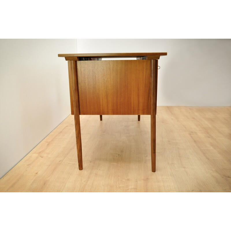 Bureau en teck vintage danois - 1960