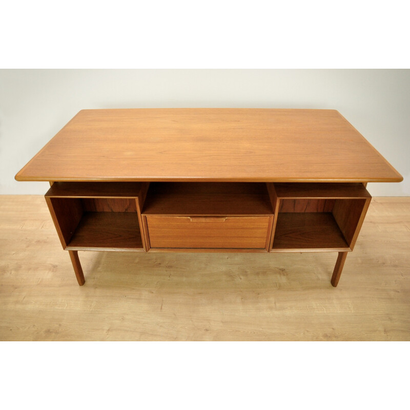 Model 75 Teak Desk from Omann Jun - 1950s