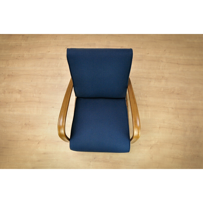 H-269 Lounge Chair by Jindřich Halabala for UP Závody Brno - 1950s