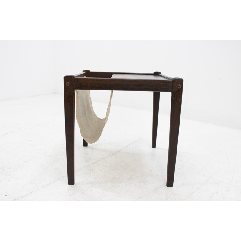 Vintage "BRDR Furbo" Table in Teak with Magazine Rack - 1970s